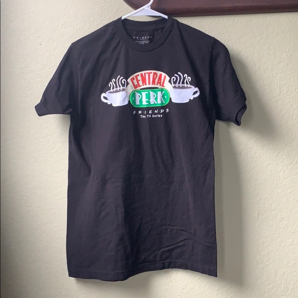 Black Short Sleeve Friends T-Shirt